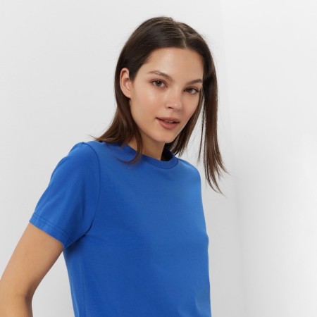 Women's T-shirt Basic Line Color Electro, Rr. 44-4
