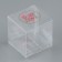 Gift PVC, packaging, “With Love”, 5 x 5 x 5 cm