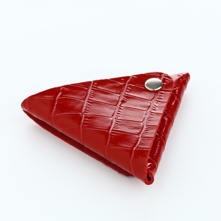 Monetnik on the button, Textura, red color-3