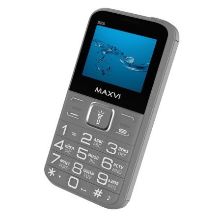 Cell phone Maxvi B200 Gray-3
