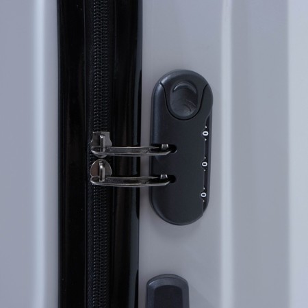 Big suitcase 28 ", code castle, silver color-6