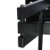 Kronstein Luazon Kron-64, for TV, inclined-horned, 32-65 ", 110-440 mm from the wall, black