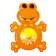 A set of rattles "Frog and caterpillar - chain", 2 pcs., Baby