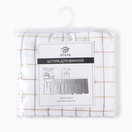 The bathroom curtain "Harmony", 150 × 48 cm, matting 186 g/m2-8