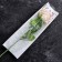 Packet stake, for flowers, white, 14*40cm