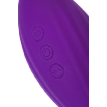 Wacuum stimulator of the Jos Ginny clitoris, silicone, 31 cm, purple color-3