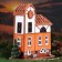 Aroma lamp house "Krantz", 15 cm, handmade