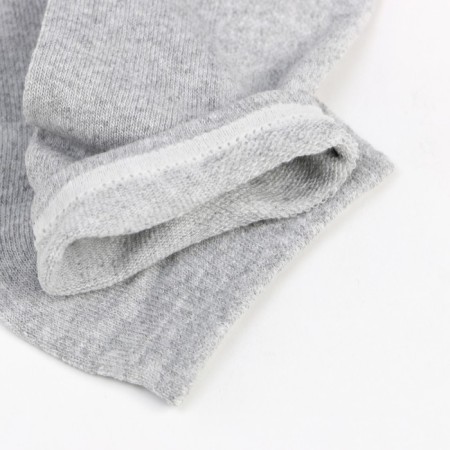Socks men's shortened mesh, gray color, size 29-3