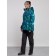 Ski costume female winter, size 52, blue color