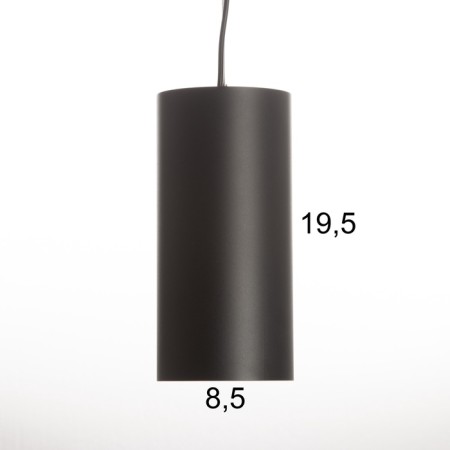 Lucas Lumber LED 10W 4000k Black 9.5x9.5x20-120cm-5