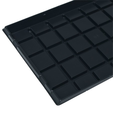 Matin for seedlings, 53 × 33 × 4 cm, plastic, black, Greengo-3