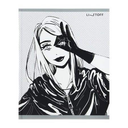 Notebook of 48 sheets in the Comic Code (exclusive), covering cartoon, matte lamination, block 60 g/m2, 5 types of mix-5