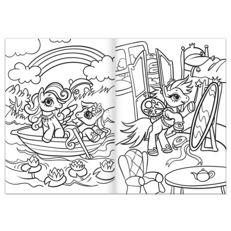 Coloring "Magic World of Pony", 68 pp., A4 format-2