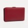 Women's wallet on a magnet, burgundy color