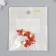 Magnetic metal lock "Star" gold and red 2.2x1.5x0.6 cm