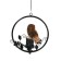 Garden lamp on the sunny battery "Filin", 27 cm, 1 LED, glow warm white