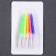 Set for decorating the cake: Topper "Happy Birthday", 1 pc., 10 candles