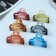 Hair crab "Candy" matte arc, 7 cm, mix