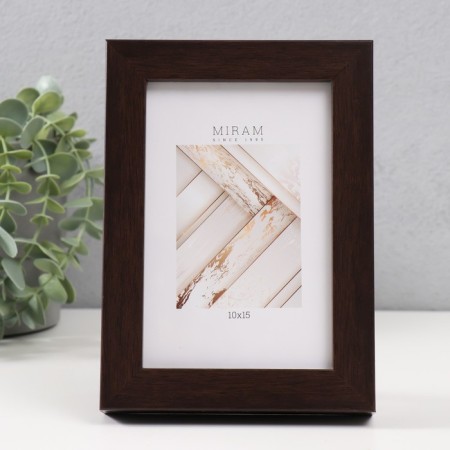 Photo frame Plastic "Mira" 10x15 cm, 650057-4 (plastic screen)