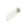 Switch for the wall lamp Proconnect, with a chain, 270 mm, color gold