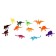 Set of figures "Dinosaurs", 16 items
