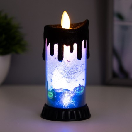 Halloween nightlight Led RGB from LR44 batteries 6x6x10 cm Risalux-8