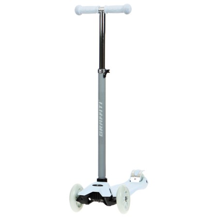 Graffiti Baby Scooter, Light wheels PU 120/70 mm, ABEC 7, color gray color-1