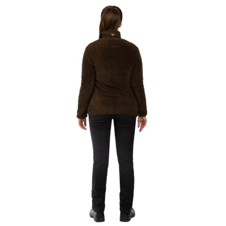 Women's sweatshirt Pride Manchester, fleece, brown, rr 48-50 growth 158-164-5