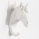Nast-light decor "Horse" 12 x 3.8 cm, white