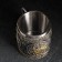 Stainless steel mug “cancer”, 400 ml, silver color