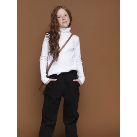 Jumper for girls, height 146 cm, white color-2