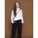 Jumper for girls, height 146 cm, white color