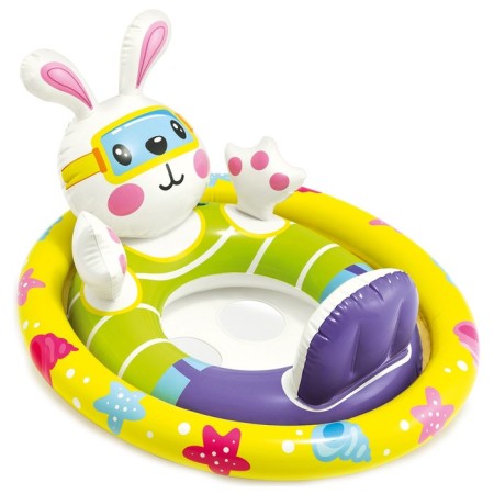 Circle for swimming "animals", with a seat, from 3-4 years old, color mix, 59570np intex-3