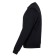 Male sweatshirt, size m, black color
