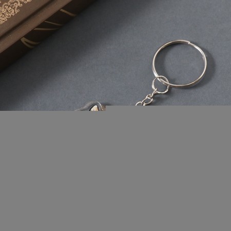 Acryl keychain bilateral "dog with a kitten" 4x5x0.4 cm-1