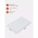Children's pillow 40x60 cm, white color