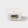 Porcelain stand for heating Wilmax, D = 13 cm, white color