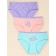 Panties for girls, height 116 cm, lavender, peach, azure color, 3 pcs