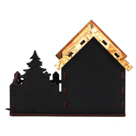 Tea house “Let all desires come true”, 15.5 x 9 x 11.1 cm.-6