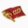 Значок "СССР" 2 х 3 см