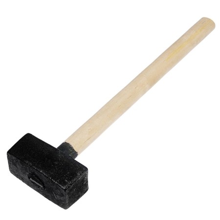 Sledgehammer castle, 4 kg, wooden handle