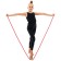 Crap for rhythmic gymnastics Grace Dance, 2.5 m, red color