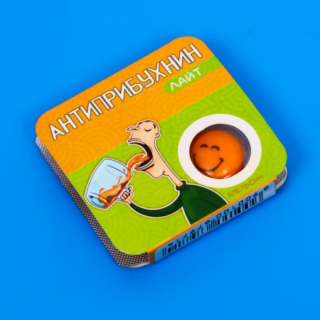 Chewing gum "Anti-Pribukhnin" with an orange taste, 14 g-2