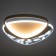 Chase with DNO "Malva" LED 120W 3000-6000K white-gold 50x45x7 cm Bayerlux