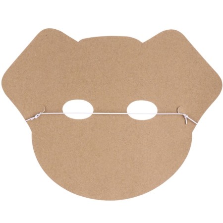 Set of carnival masks Blue Tractor 5 pcs.-1