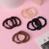 Hair elastic band "Sport" Weaving a lace, 5 cm, mix