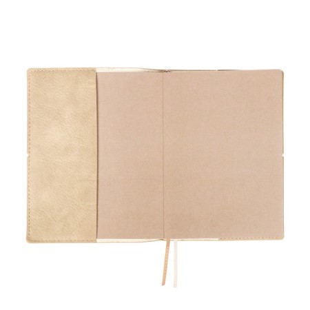 Diary DATIR 2025 A6+ 176l Escalada, Soft Okvl, Single Leather, TIS F, KR BL 70g/M2, Beige-9