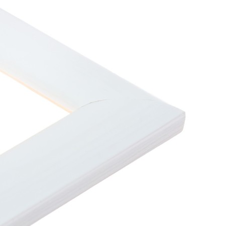 Frame for paintings (mirrors) 40 x 40 x 2.6 cm, wood, berta, white-2