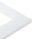 Frame for paintings (mirrors) 40 x 40 x 2.6 cm, wood, berta, white