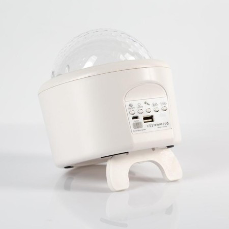 Light device "Waves" 10.5 cm, laser, speaker, remote control, glow of multi, 5 V-9